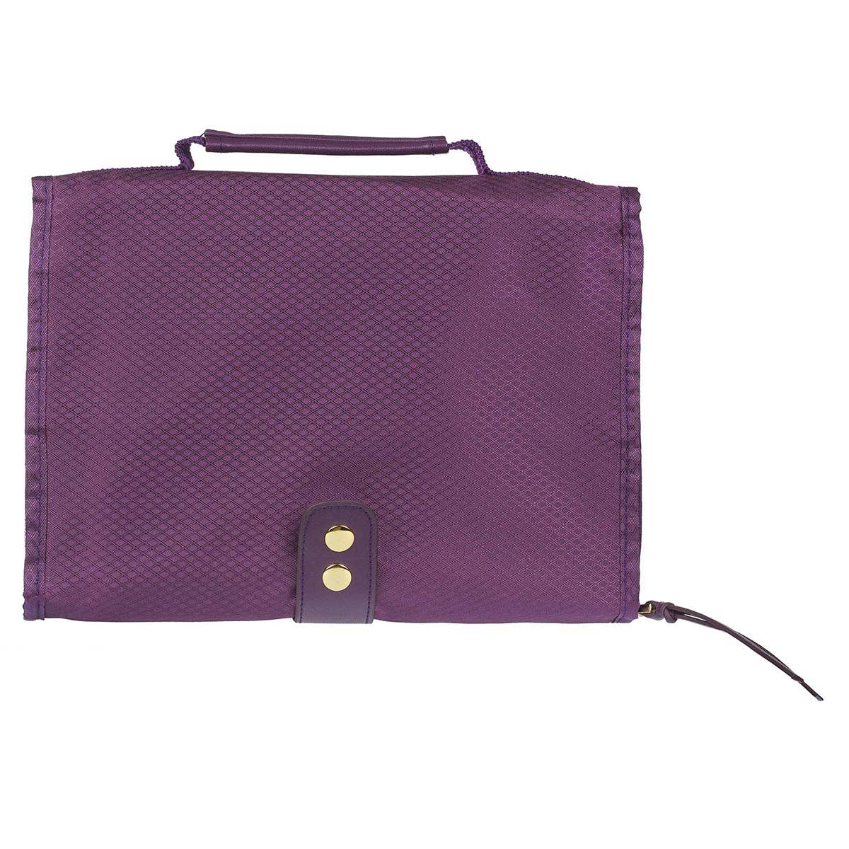 Bible Cover Organizer Tri-fold Purple Grace Badge