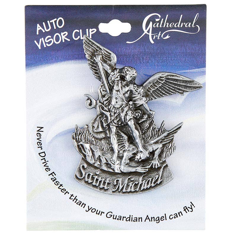 St. Michael Visor Clip