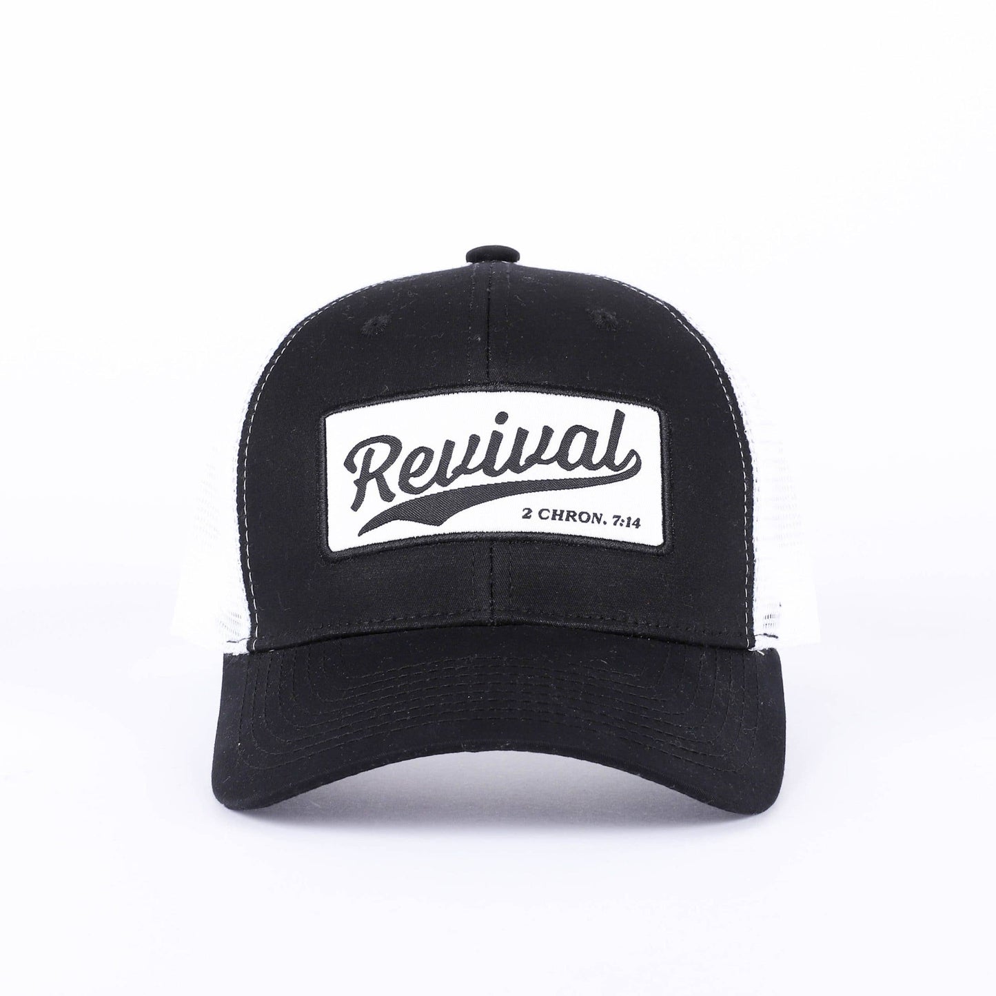 Trucker Hat - "Revival" Black & White