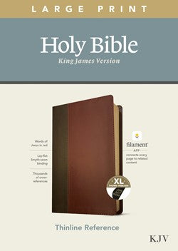 KJV Large Print Thinline Reference Bible, Filament Enabled