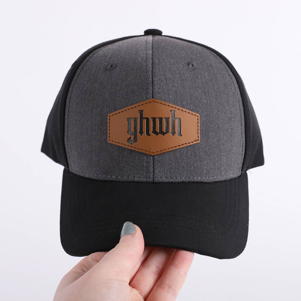 Hat - "YHWH" Grey & Black