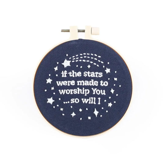 Embroidery Kit - If the Stars